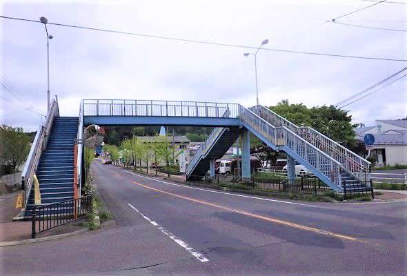 小野四倉線横断歩道橋